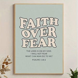 Poster - Faith Over Fear